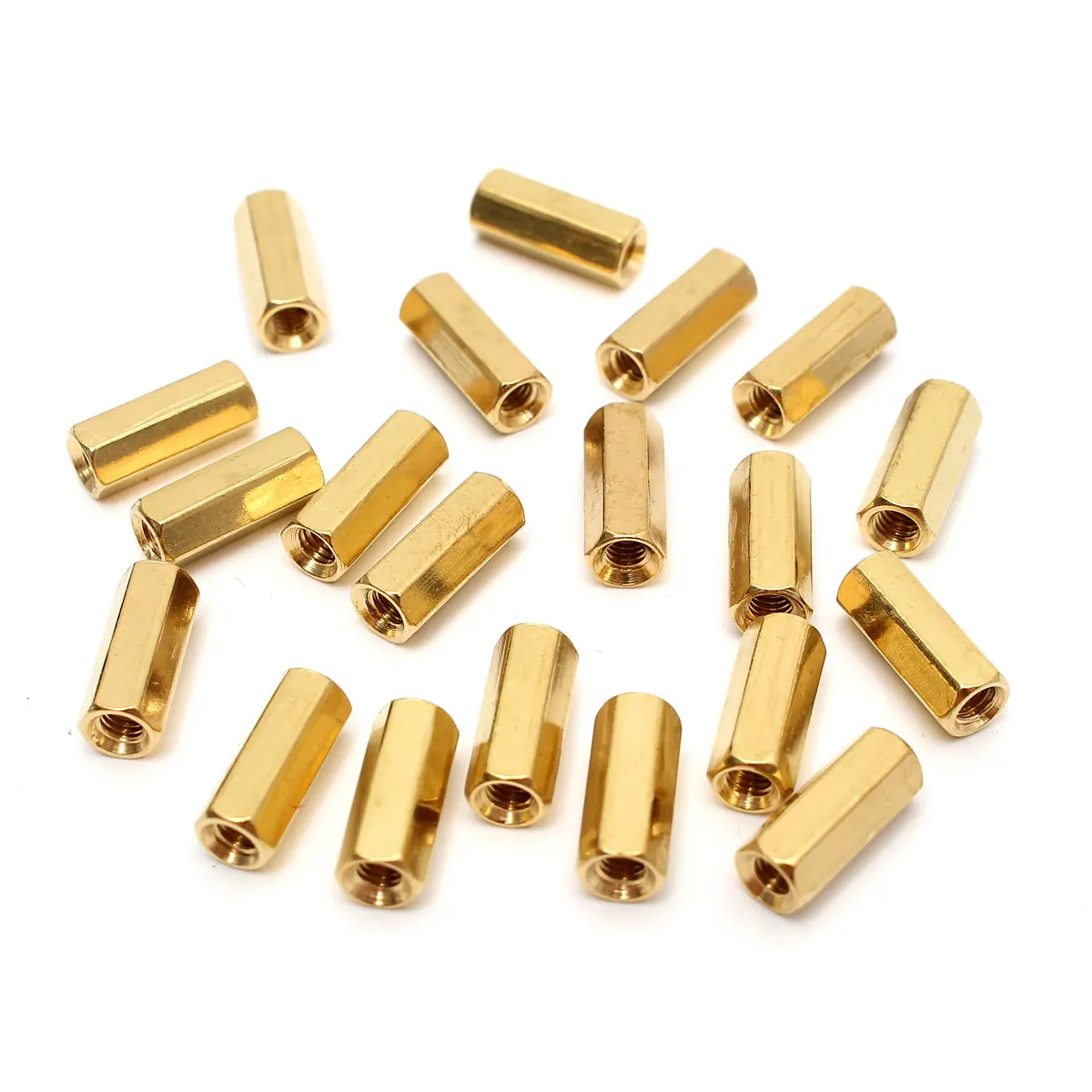 Buy 20Pcs/Set BrassM3x12mm M3x12 PCB Boards Hex Screw