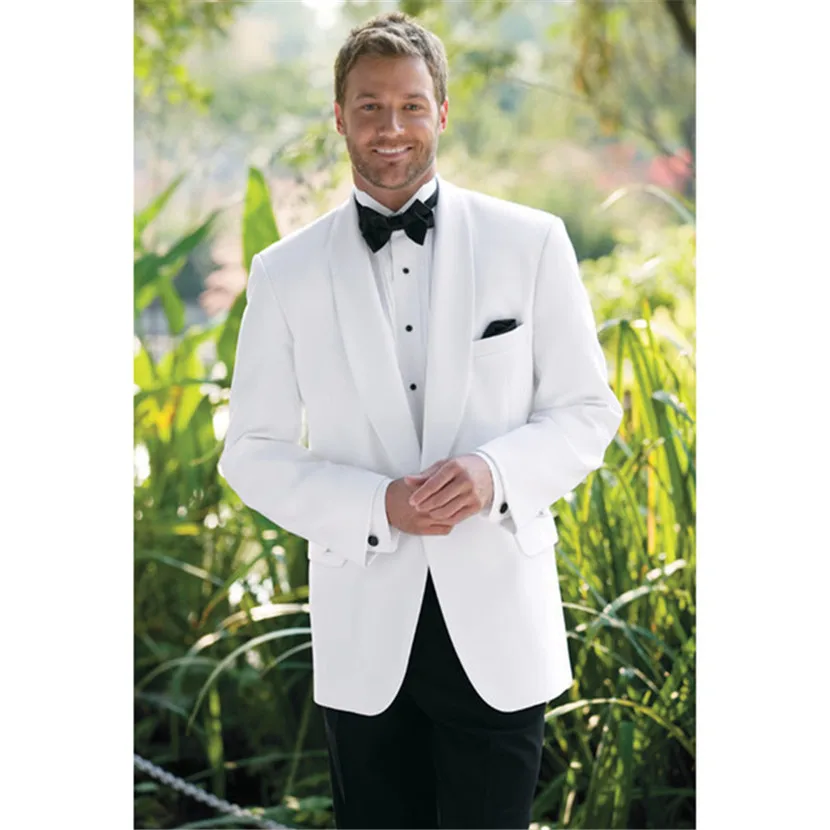 

Latest Design Mens Suits Groom Tuxedos Groomsmen Wedding Party Dinner Best Man Suits Blazer (Jacket+Pants)