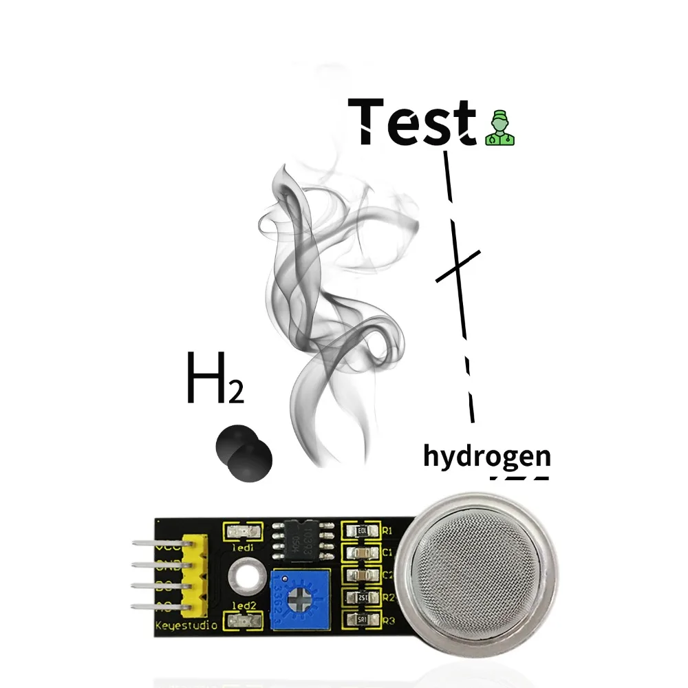 Keyestudio MQ-8 Датчик водорода модуль обнаружения для Arduino