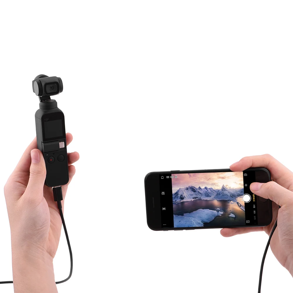 

Type-C Extension Phone Connector Adapter Cable for DJI OSMO Pocket XXM8