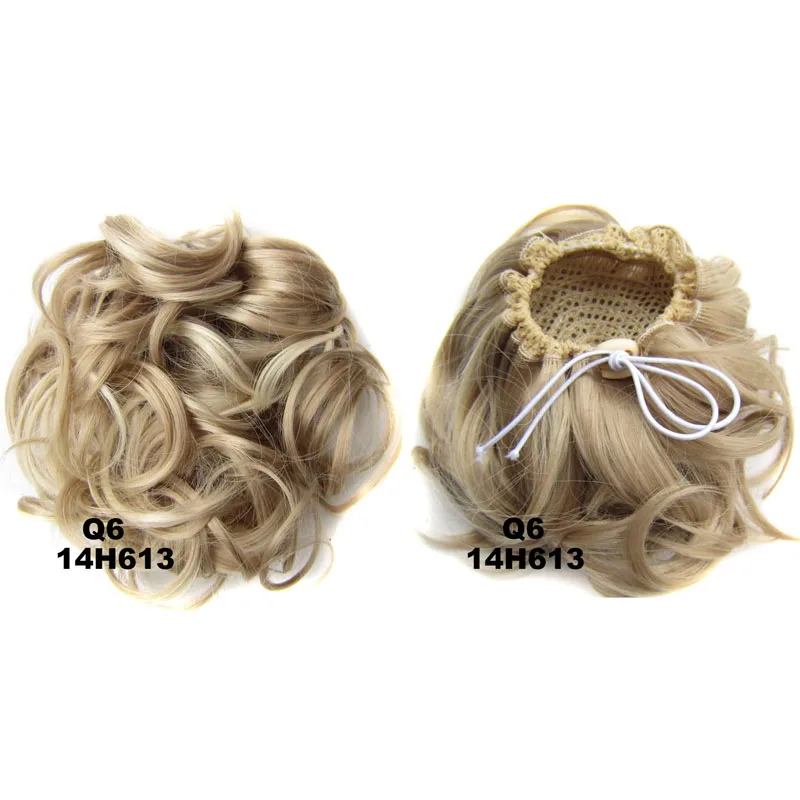 Jeedou Synthetic Curly Hair Chignon Bun Pad Rubber Band 60g Chic and Trendy Hottest Hair Trends Hairpieces Jeedou Synthetic Curly Hair Chignon Bun Pad Rubber Band 60g Chic and Trendy Hottest Hair Trends Hairpieces