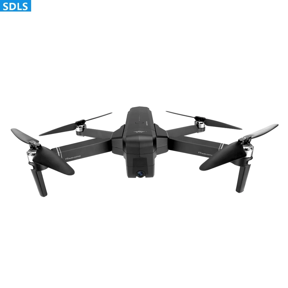 Квадрокоптер SJRC F11 25 30Mins летящий GPS Дрон с камерой 5G HD 1080P Wifi FPV складные руки