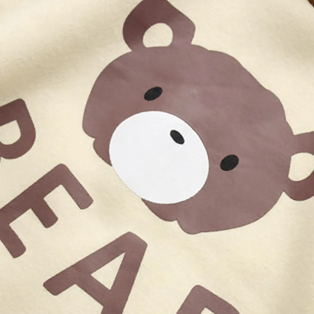 Harajuku женские толстовки с капюшоном с рисунком медведя топ в полоску с длинным рукавом с капюшоном с ушками медведя пуловер свитшот худи Осень Зима Топ