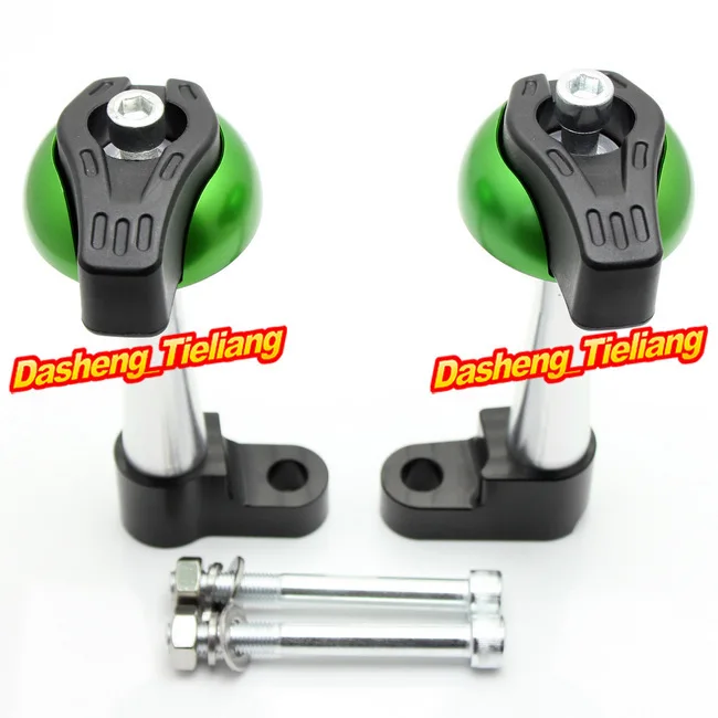 

Motorcycle CNC Stator Cover Slider Frame Crash Protector For Kawasaki Z750 2003 2004 2005 2006, Green Color