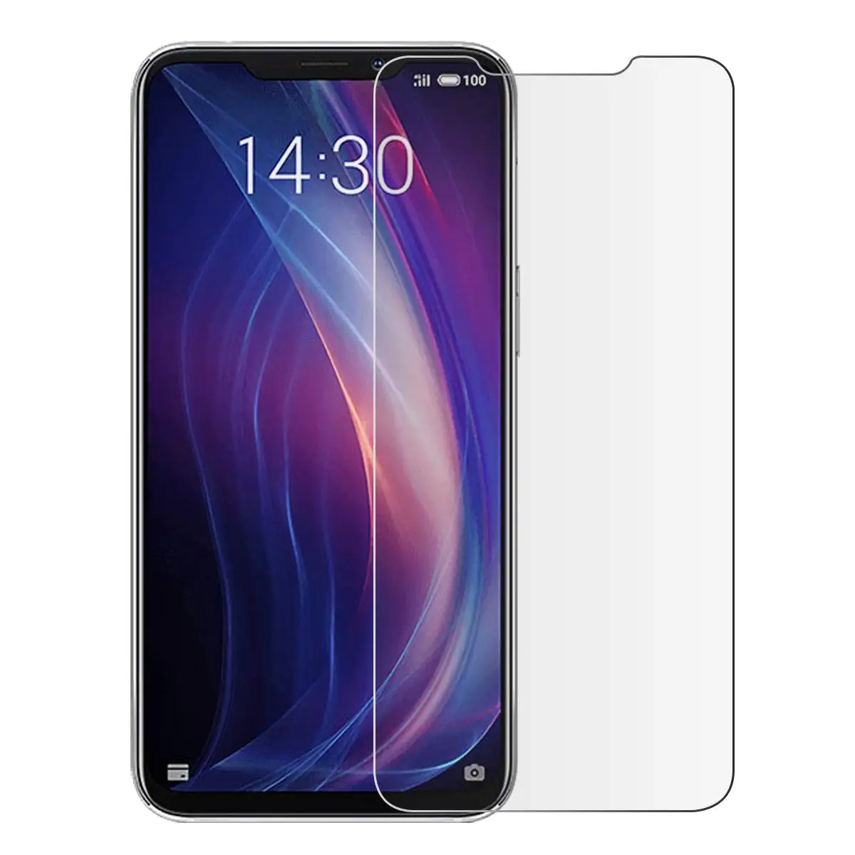 2.5D 9H закаленное стекло для Meizu X8 Защита экрана защитная пленка стекло|Защитные