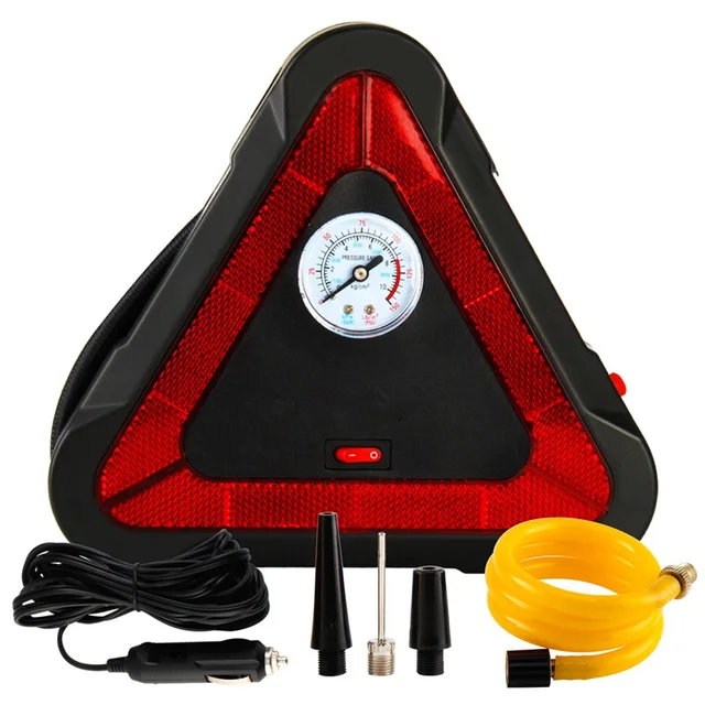 Multi Function 12V DC 150PSI Portable Car Tire Pressure Inflator Pump