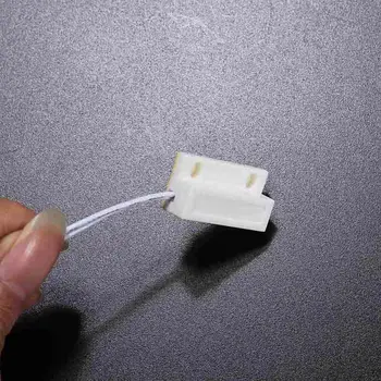 

New 5pcs White Door Window Contacts Security Magnetic Reed Spring Switch Alarm Normal Closed Style Screws DOM668