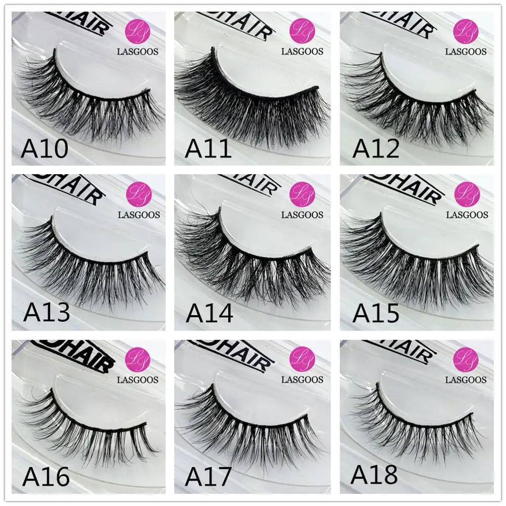 

Fashion 100% Handmade 3D Mink Messy Long Crisscross False Eyelashes Daily Use Eye Makeup Extension Lashes Strips A#