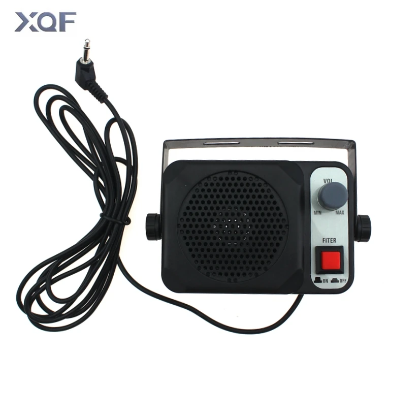 

TS-650 Loudspeaker 3.5mm Jack Heavy Duty External Speaker for Yaesu Kenwood Icom CB Radio VHF Radio