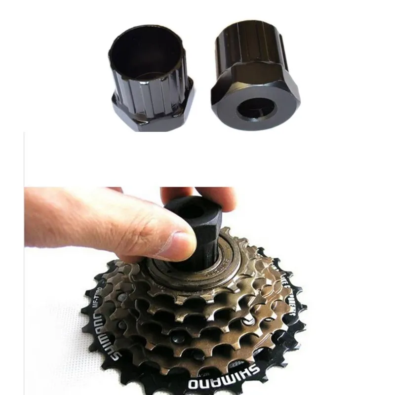 Bike Bicycle Free Hub Spanner Cassette Fly Wheel Lock Ring Socket Removal Tool 