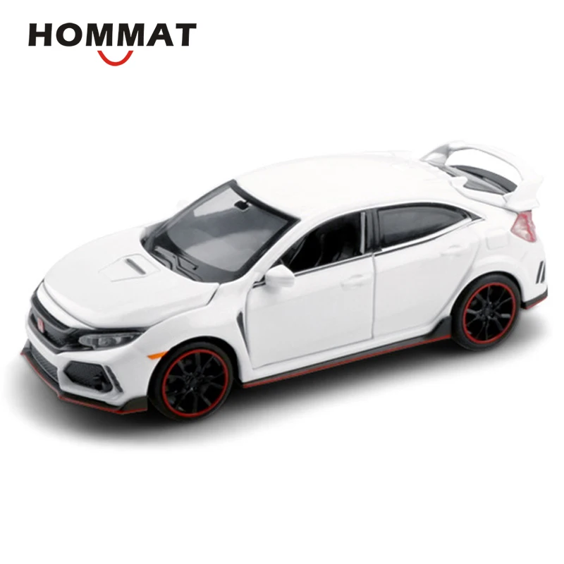 Hommate моделирование 1/32 масштаб Honda Civic Тип R модель машины из сплава 1:32 литье под