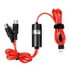 1 шт. USB в 2 MIDI интерфейс адаптер кабель конвертер для ПК музыкальная клавиатура Синхронизация адаптер Windows и Mac для IOS 2 метра ► Фото 2/6