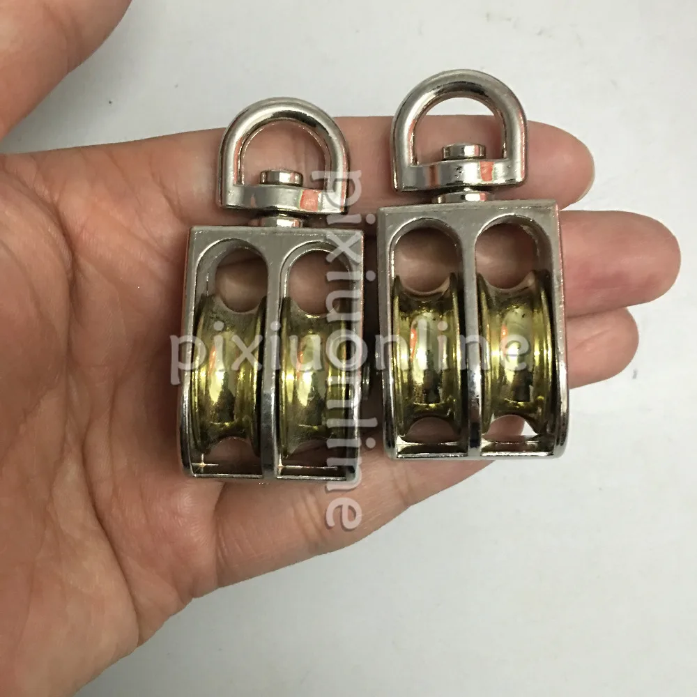 High Quantity Small Zinc Alloy Fixed Pulley for DIY Model Making 