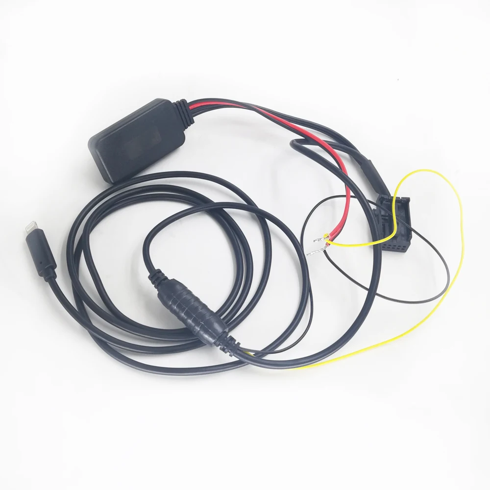 

Biurlink Car Audio Bluetooth Module AUX Cable Adapter 12Pin Rear Port For BMW X5 X3 Z4 E83 E85 E86 E39 E53 for iPhone 78X