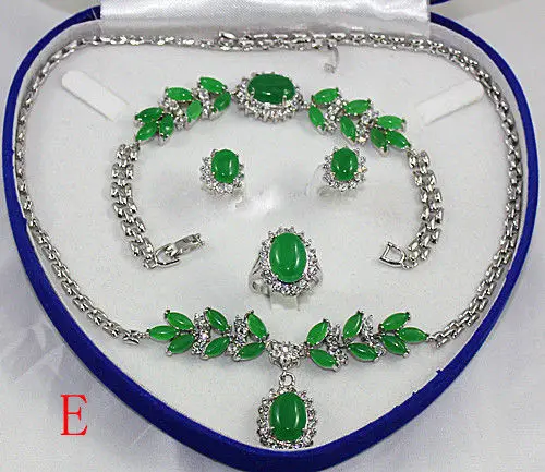 

hot sell new - Beautiful woman in the fashion jewelry set necklace bracelet earrings ring + box NEW