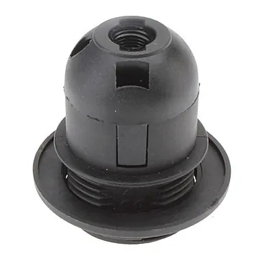 Патрон с черной винтовой резьбой E27 патрон для лампы основа лампы|socket lamp holder|lamp