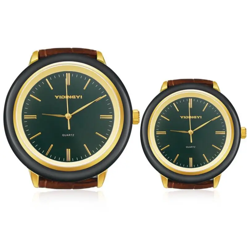 

Hetian jade men and women strap quartz watch