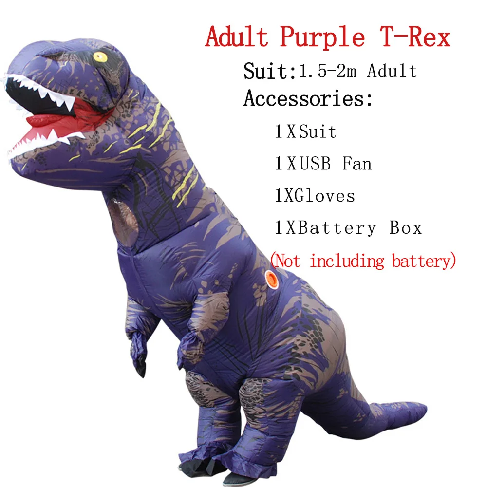 plus size cosplay T-REX Inflatable Children's Clothing  Jurassic Tyrannosaurus Rex Thanksgiving Christma Dinosaur Anime Cosplay Party Show winifred sanderson costume Cosplay Costumes