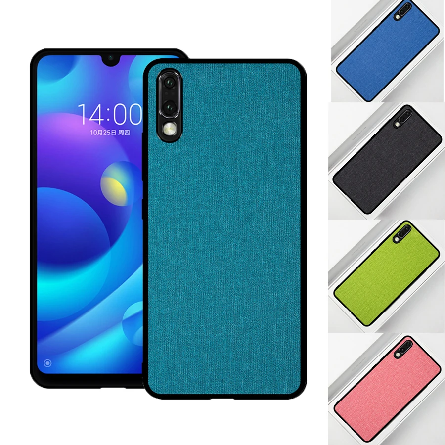 For Xiaomi Mi9 Case mi 9 silicone back TPU Cover Cloth Fabrics Shockproof Mi mi9 se funda Capa Coque | Мобильные телефоны и
