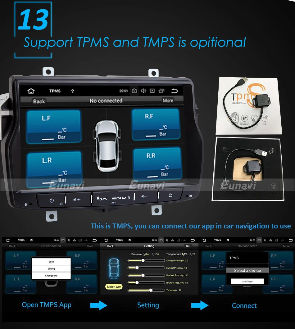 Cheap Eunavi 1 Din 7 inch Android 8.0 Car Radio for Lada Vesta 4G RAM Octa core GPS navigation video stereo multimedia touch screen 19