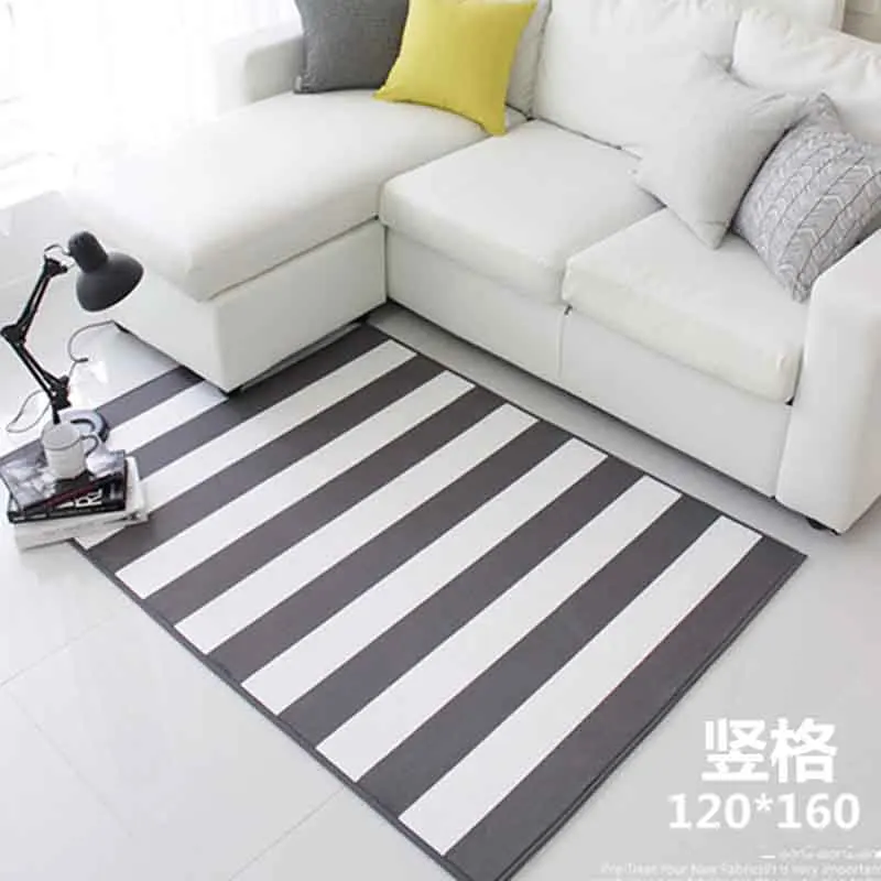 Buy 100X160CM Modern Striped Carpets For Living Room