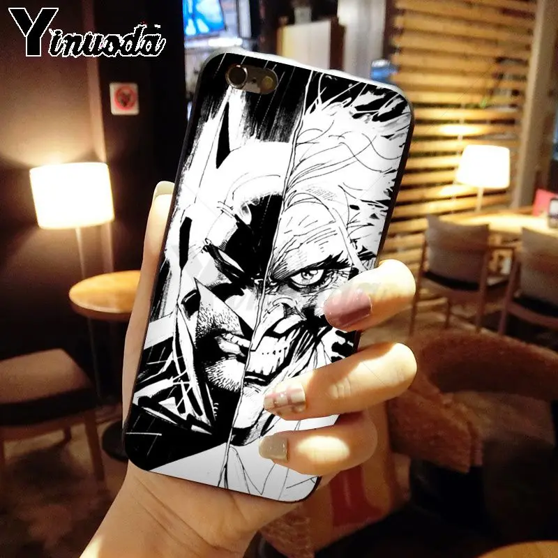Crazy batman Joker tattoo Design