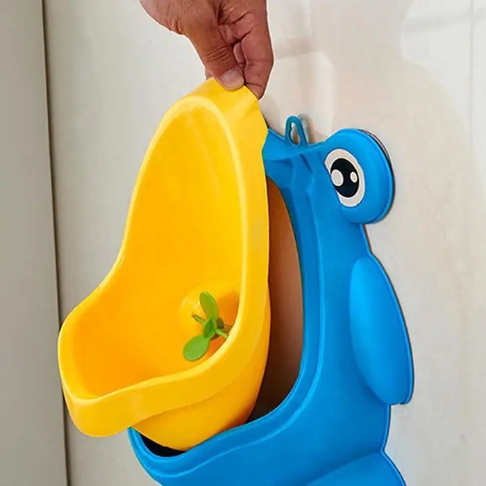 Лет дома санитарно мальчик настенный тренер стоя мультфильм ребенок писсуар лягушка ванная комната 6 8 горшок месяцев Туалет