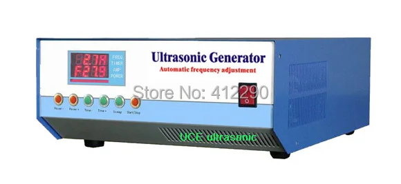 

1200 Вт тройной частоты ультразвуковой генератор UCE-SSS1200W, ультразвуковой генератор частоты, генератор очистки