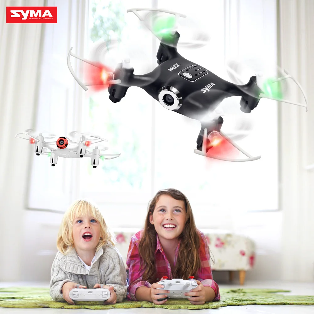 Syma X21W Радиоуправляемый вертолет мини Дрон с камерой WIFI FPV передача в реальном