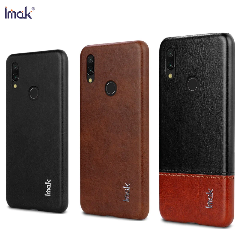 

For Xiaomi redmi 7 Case Cover IMAK Vintage Case pu Leather PC Hard Cover Fitted Cases For Xiaomi redmi 7 6.26''