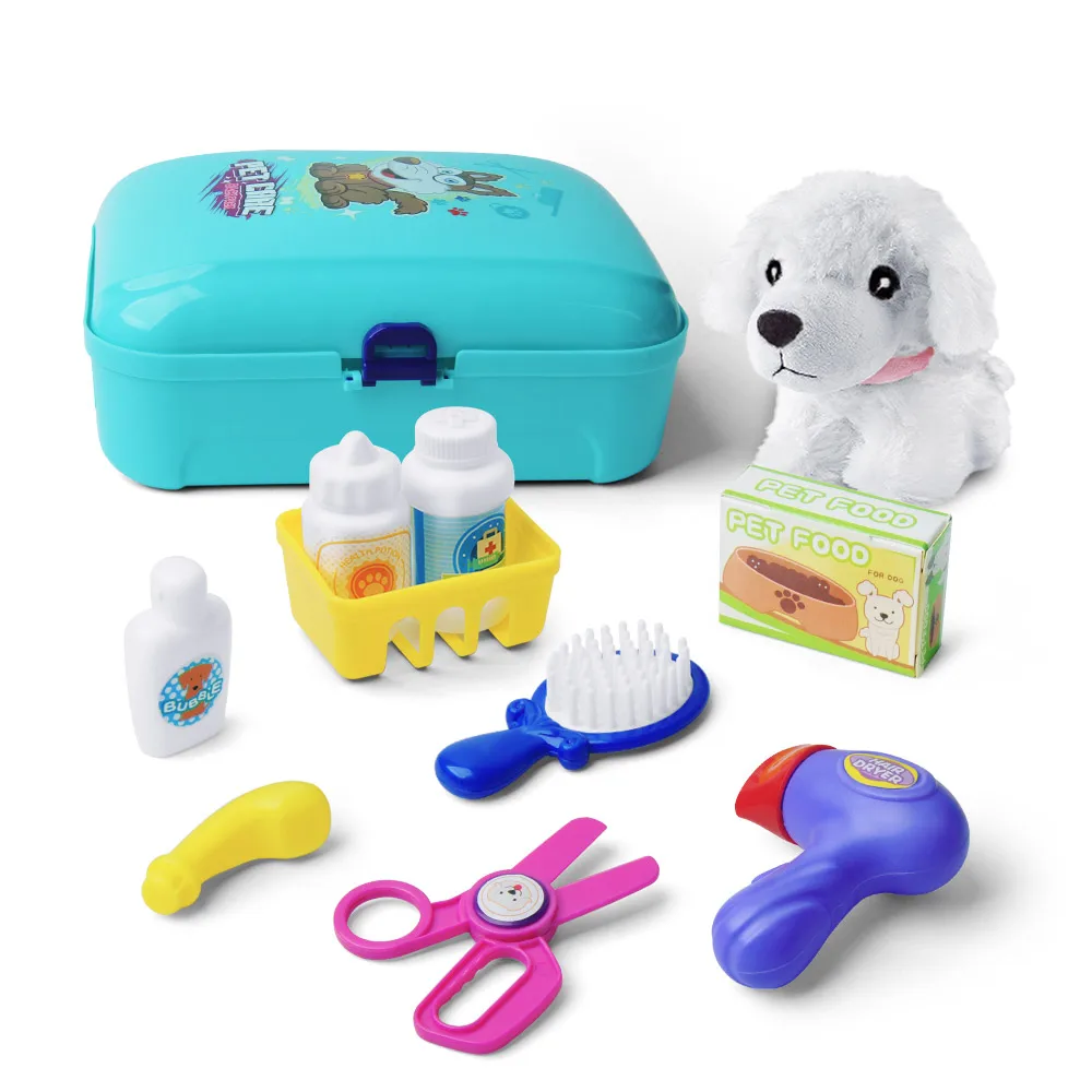 

GizmoVine play house The simulation toys backpack boys and girls Tool pet doctor sets for Christmas birthday gifts backpack toys