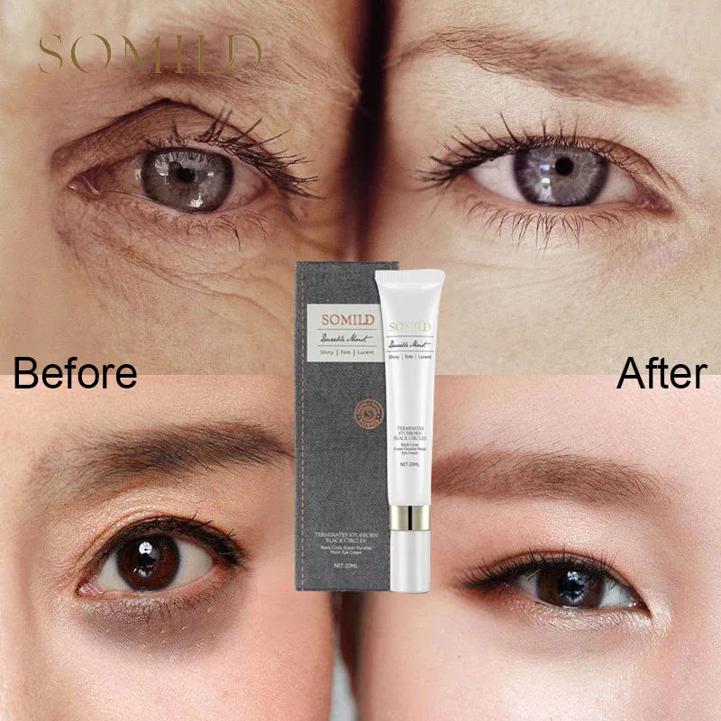 

SOMILD Peptide Collagen Eye Cream Anti-Wrinkle Anti-Aging Remove Dark Circles Eye Lift Care Against Puffiness Vitamin E Cream