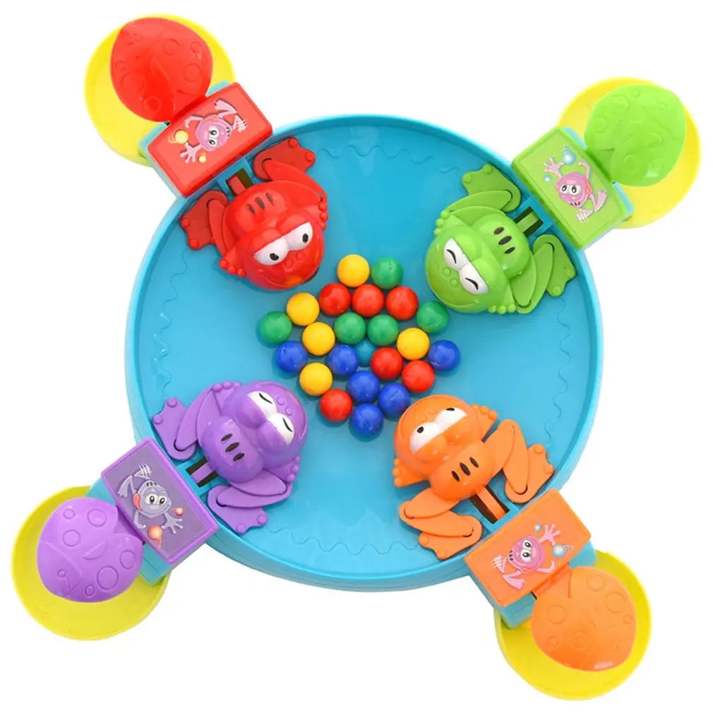 

Original Box Hungry Frog Swallow Bead Funny Table Game Feeding Frogs Parent-child Interaction Toys Board Game Educational toys