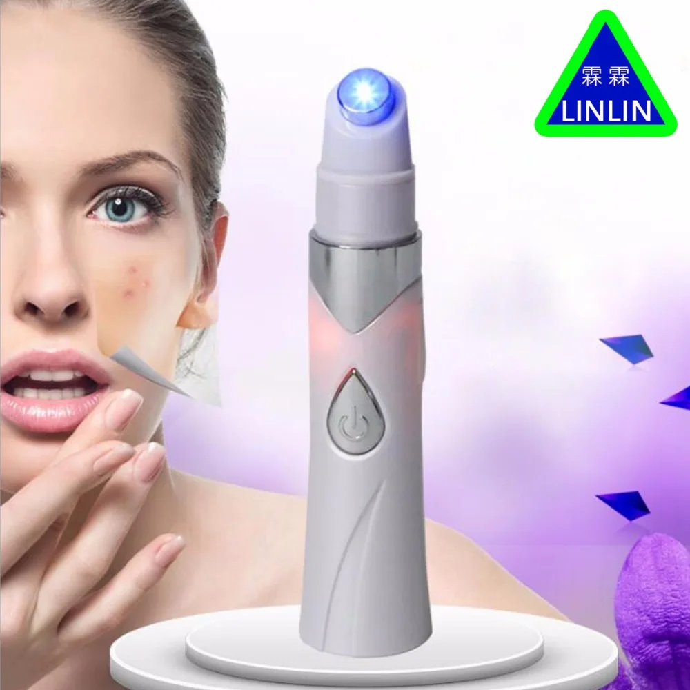 

LINLIN Blue Light Therapy Acne Laser Pen Beauty facial skin care skin tightening pores shrinking anti-wrinkle Beauty Instrument