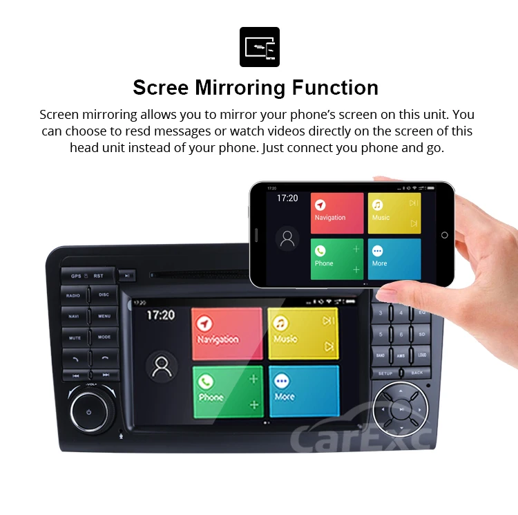 Discount Android 9.0 Octa Cores Car DVD GPS Player For Benz ML W164 W300 ML350 ML450 ML500 GL X164 GL350 GL450 GL500 Radio Stere Carplay 18