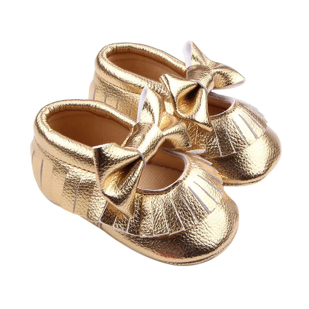 

5 Color Brand Spring Baby Shoes PU Leather Newborn Boys Girls Shoes First Walkers Baby Moccasins 0-18 Months
