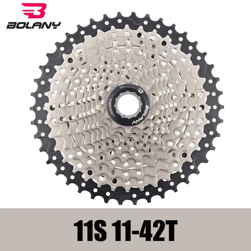 BOLANY 11 скоростей кассета 11-42T широкое соотношение свободного хода горный