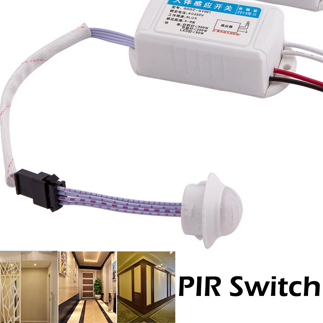 

IR Infrared Module Body Sensor Intelligent Light Motion Sensing Switch AC 220V Body Switch