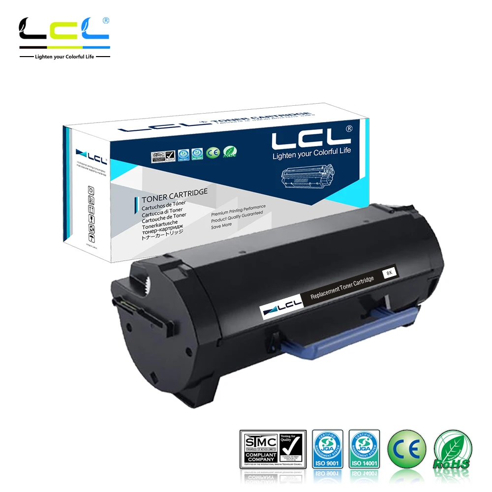 

LCL 593-BBYP 593-BBYO CH00D S2830dn S2830 (1-Pack Black) Toner Cartridge Compatible for Dell S2830dn S2830