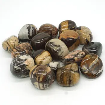 

Natural Nguni Jasper Tumbled Stone Gemstone Rock Mineral Crystal Healing Chakra Meditation Feng Shui Decor Collection