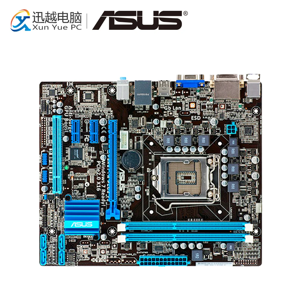 

Asus P8H61-M PLUS V2 Desktop Motherboard H61 Socket LGA 1155 i3 i5 i7 DDR3 16G uATX On Sale