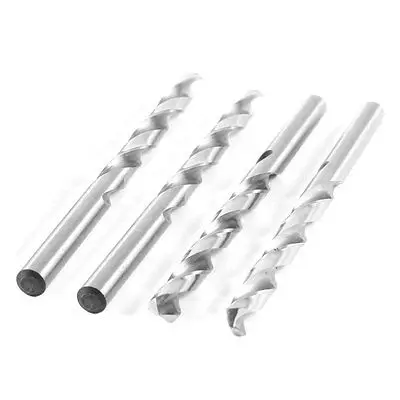

6.2mm x 63mm x 97mm Spiral Flute Straight Shank Twist Drill Bit 2 pairs