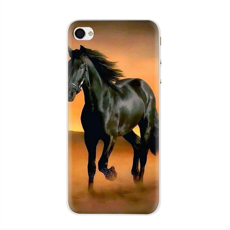 Бегущего коня Жесткий Чехол для мобильного телефона чехол для iphone 5 5s 5c 6 6s плюс 7 8 Plus X XR XS 11 Pro Max - Цвет: H4