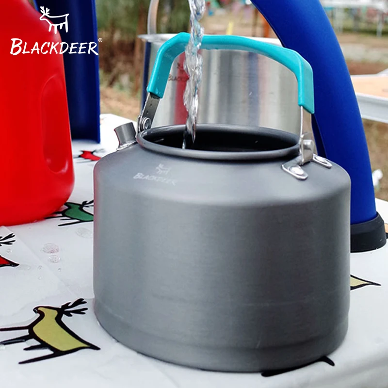 BLACKDEER acampar al aire libre tetera vajilla para el turismo café portátil ultraligero vajilla de vajilla Picnic olla de agua