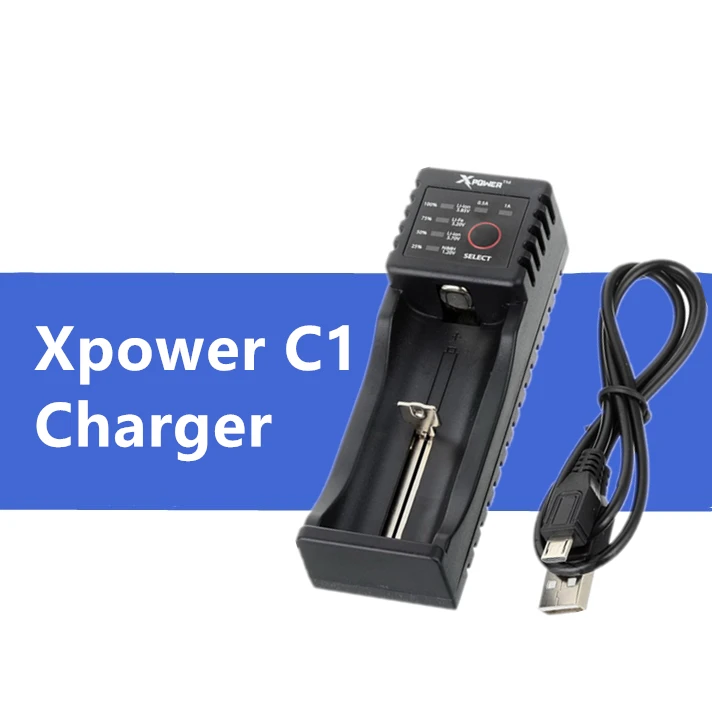 Xpower C1 умное универсальное Батарея Зарядное устройство литий-ионным металл-гидридных или никель литий-фосфатных Батарея, Дополнительный внешний аккумулятор с функцией против xtar nitecore opus умное устройство для зарядки никель-металлогидридных аккумуляторов от компании liitokala lii-100