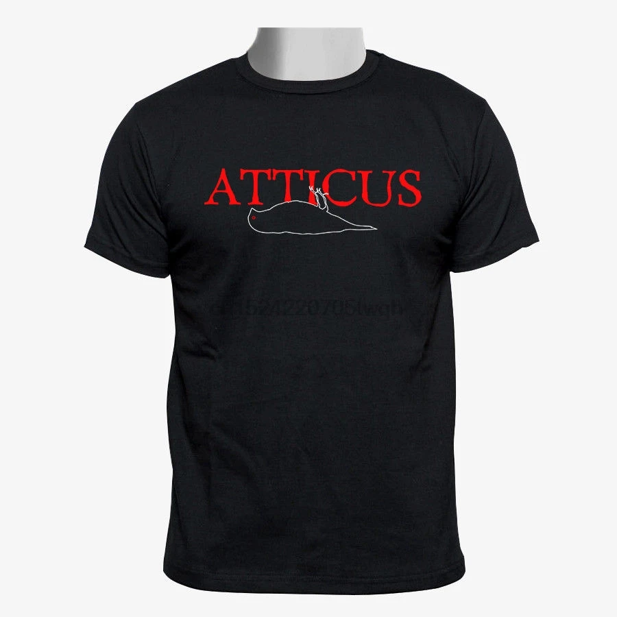 Atticus Alternative Rock Band Custom Men Black T Shirt Size S 3XL Men T