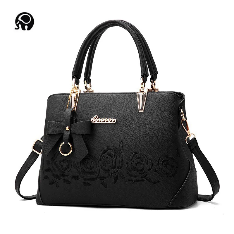 

2018 Latest new fashion handbag middle-aged mother Korean temperament wild Shoulder Messenger handbag ladies hand bag