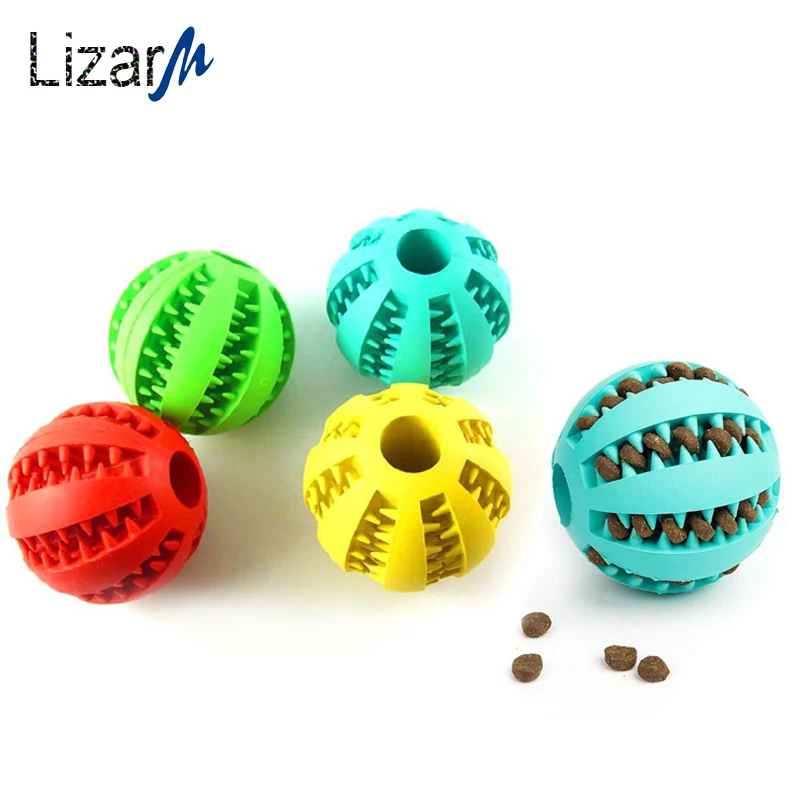

Dog Ball Toys chew Funny Interactive Elasticity pet puppy cat chewing toy for big large small dogs toothbrush pets acessorios