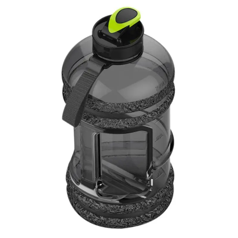 

2.2L Sport Bottle Outdoor Fitness Training Jug Container Reusable Portable Large Nature Hike Water Hand Bottle