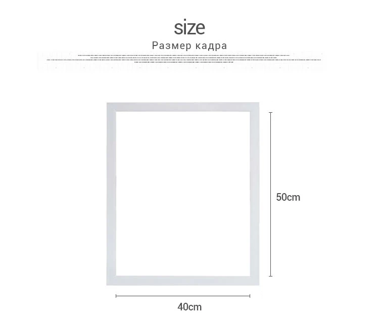 40x50 см DIY семейная винтажная фоторамка домашний декор художественные деревянные картины для алмазной вышивки рамки для дропшиппинг